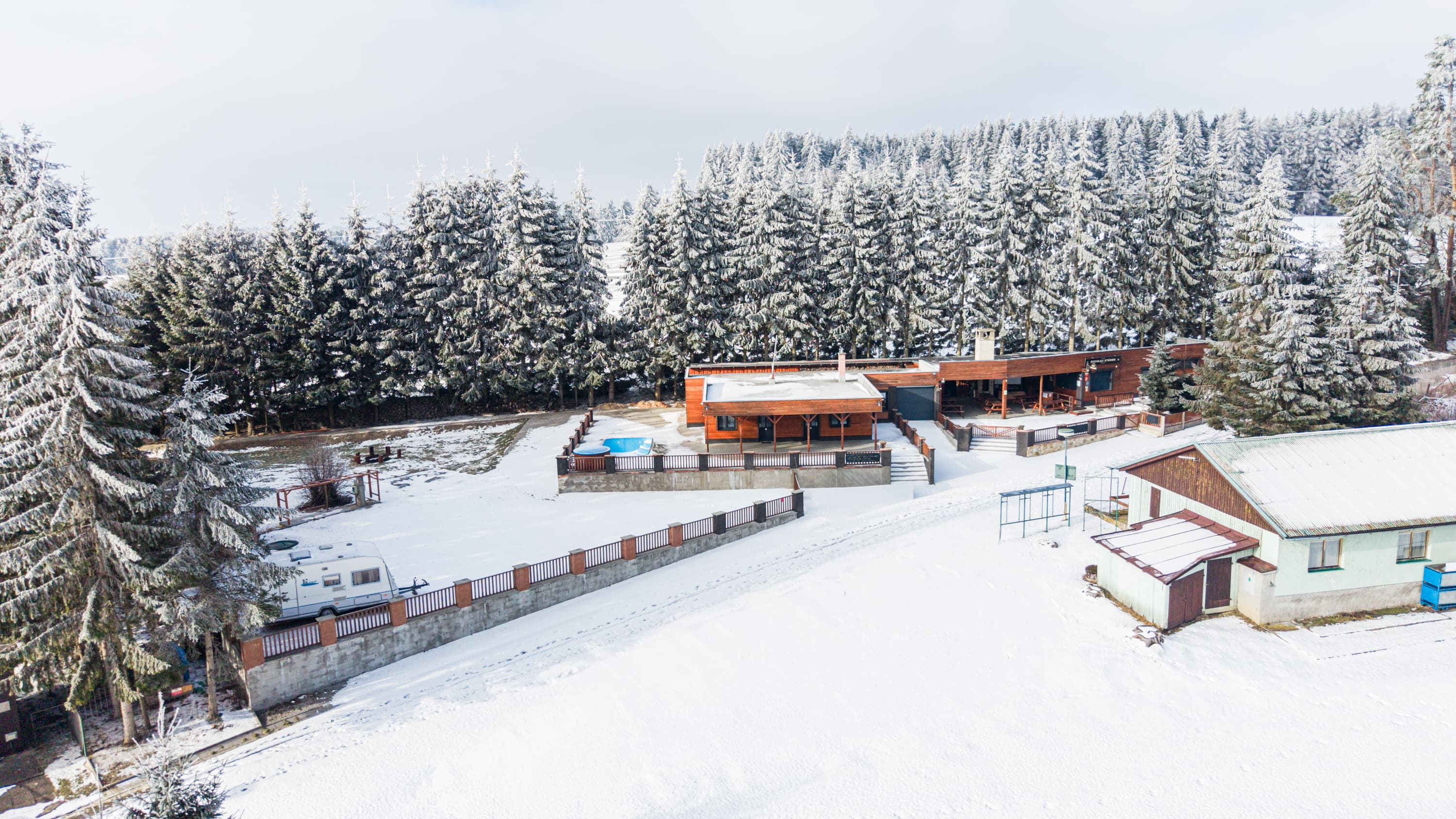 Areál Albeř — pohled 4