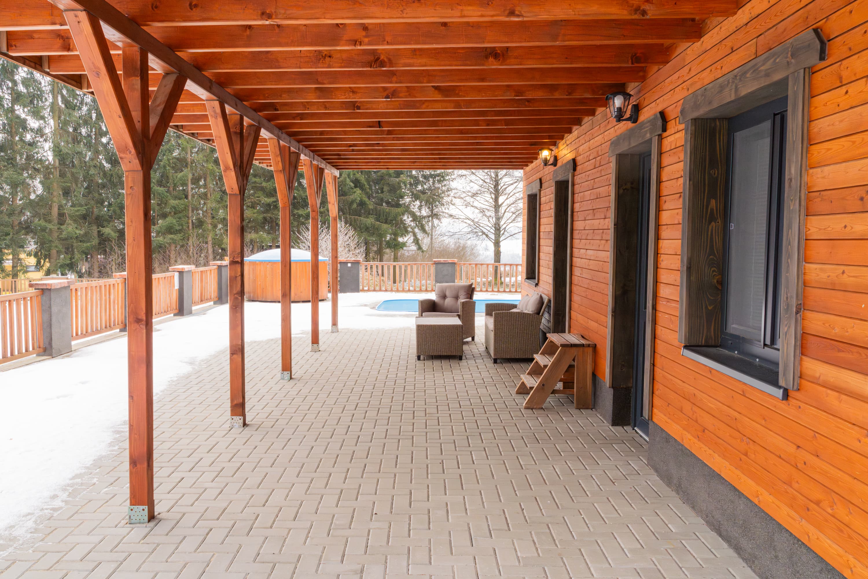 Areál Albeř — pohled 1