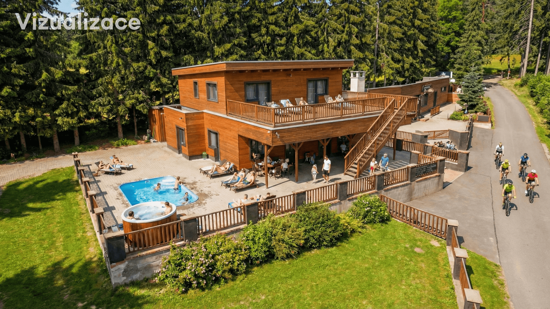 Apartmány Albeř — interiér 4